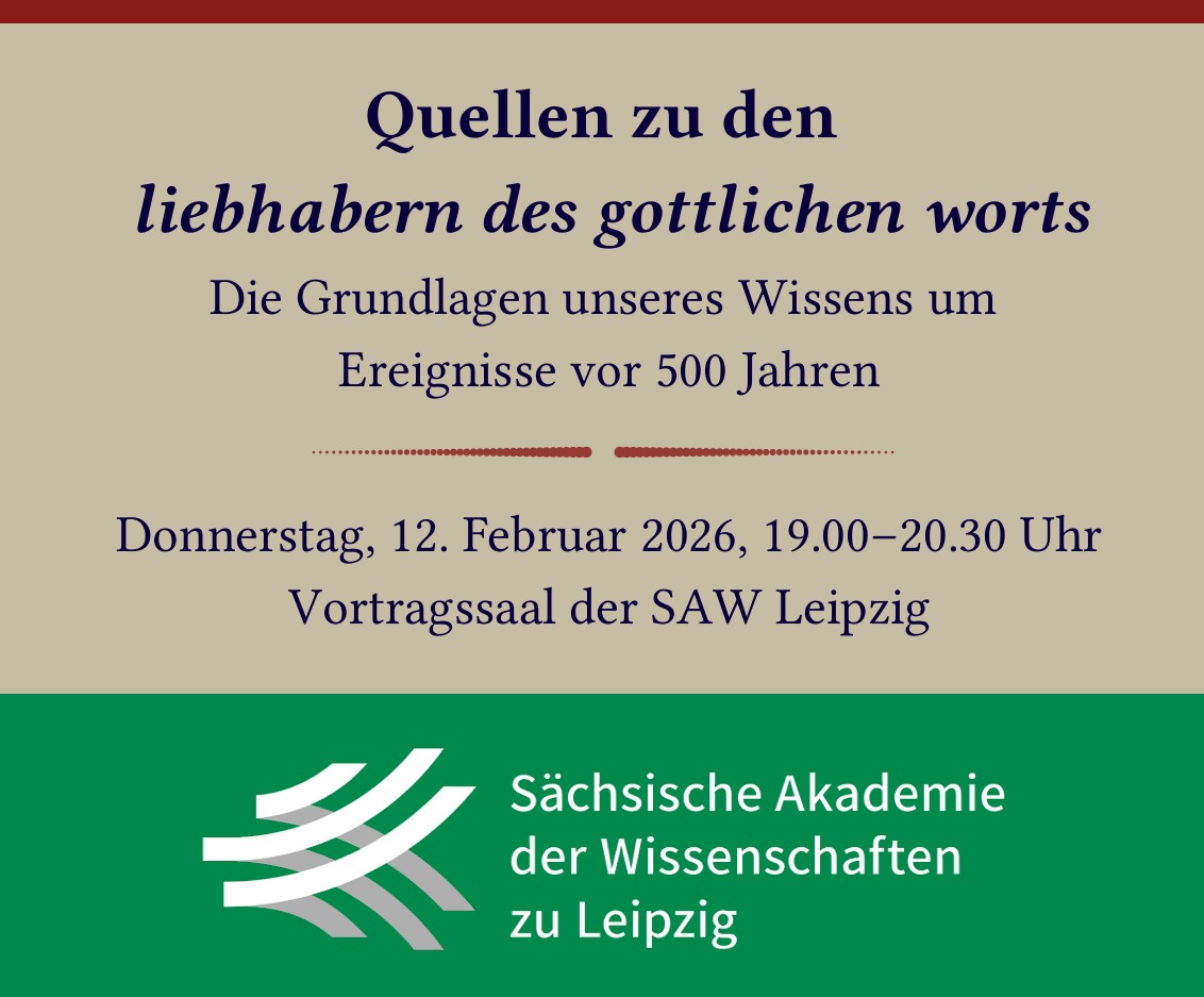 Flyer zur Veranstaltung